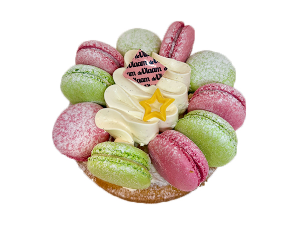 Macaron kersttaartje